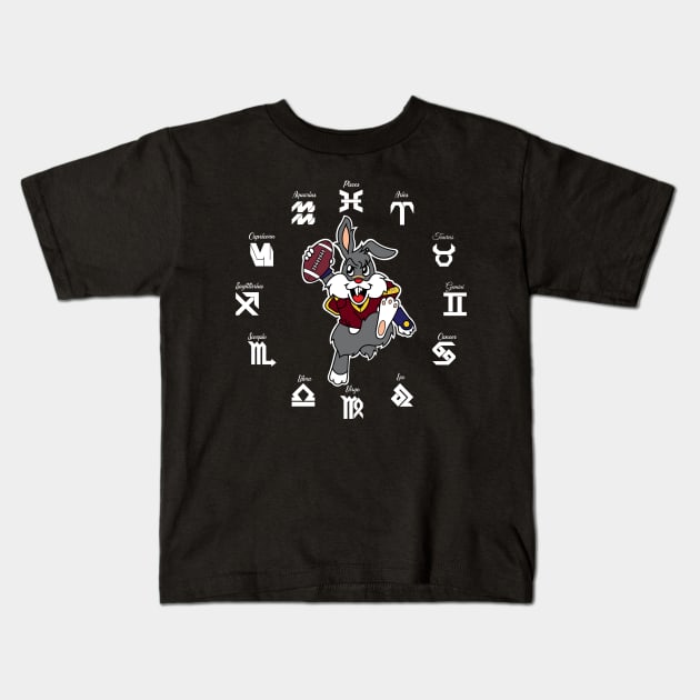 Year of the Rabbit Chinese Zodiac Animal Kids T-Shirt by standwithnzy